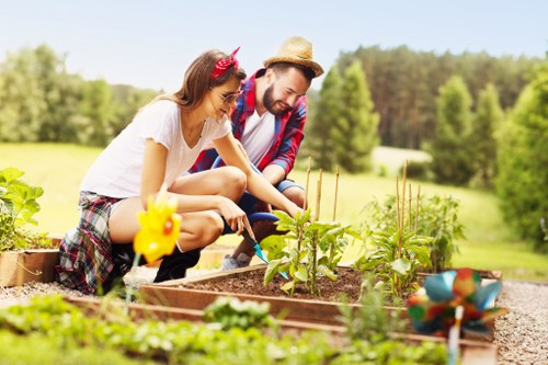 Landscaping quote discussion for a Hampstead garden project